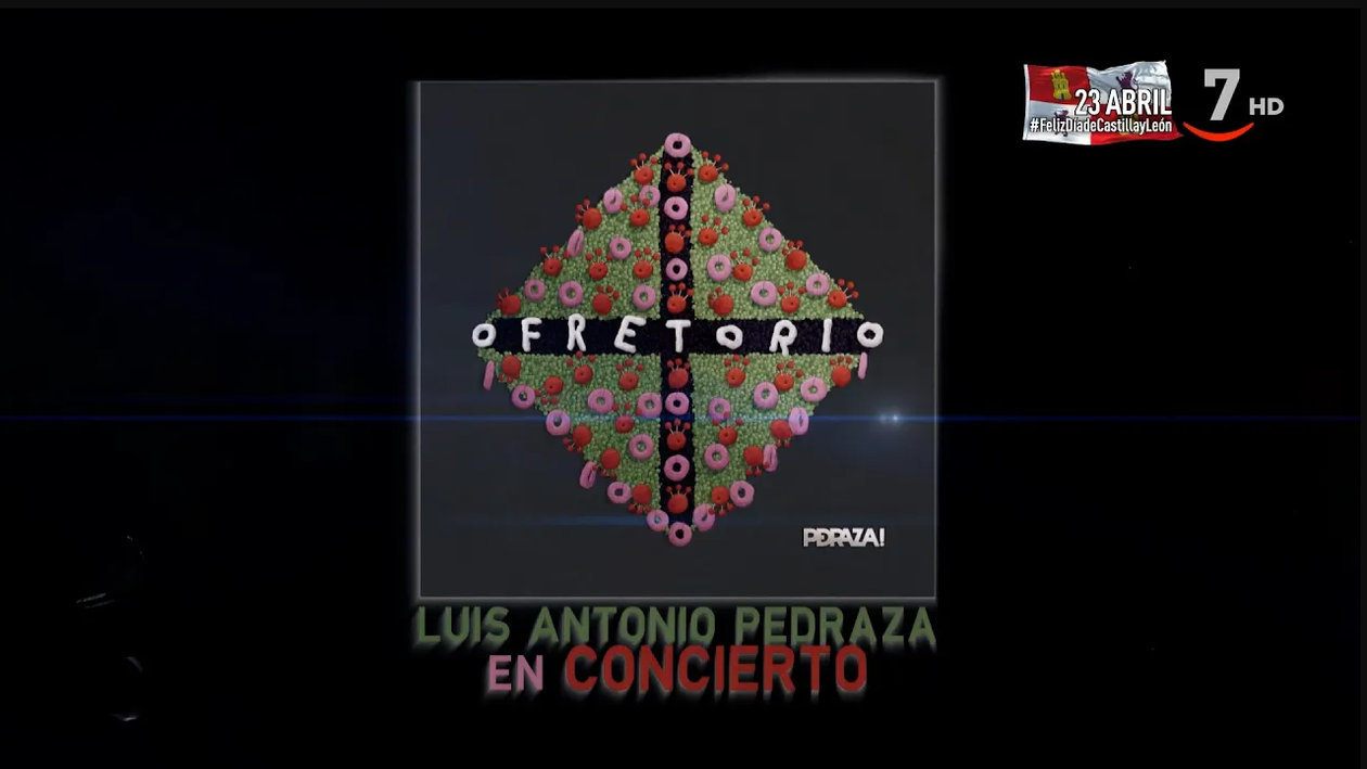 Ofretorio, concierto de presentación del nuevo disco de Luis Pedraza