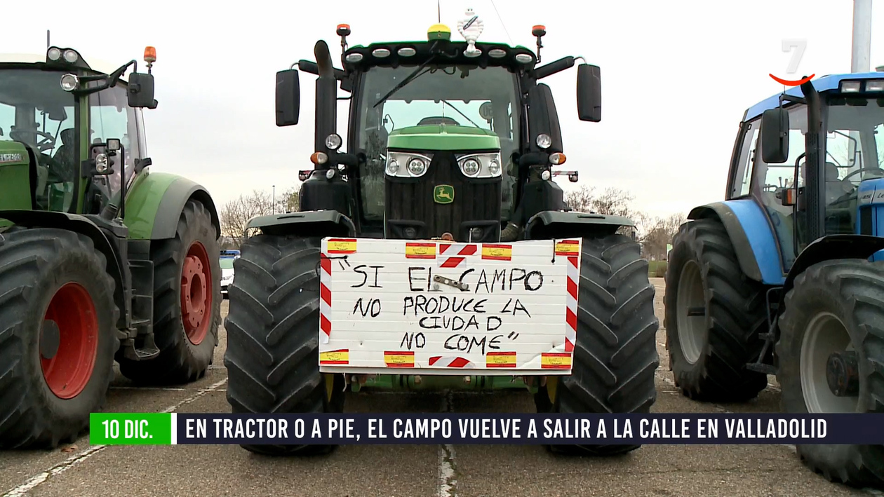 Flash El campo al día (10/12/2024): En tractor o a pie, el campo vuelve a salir a la calle