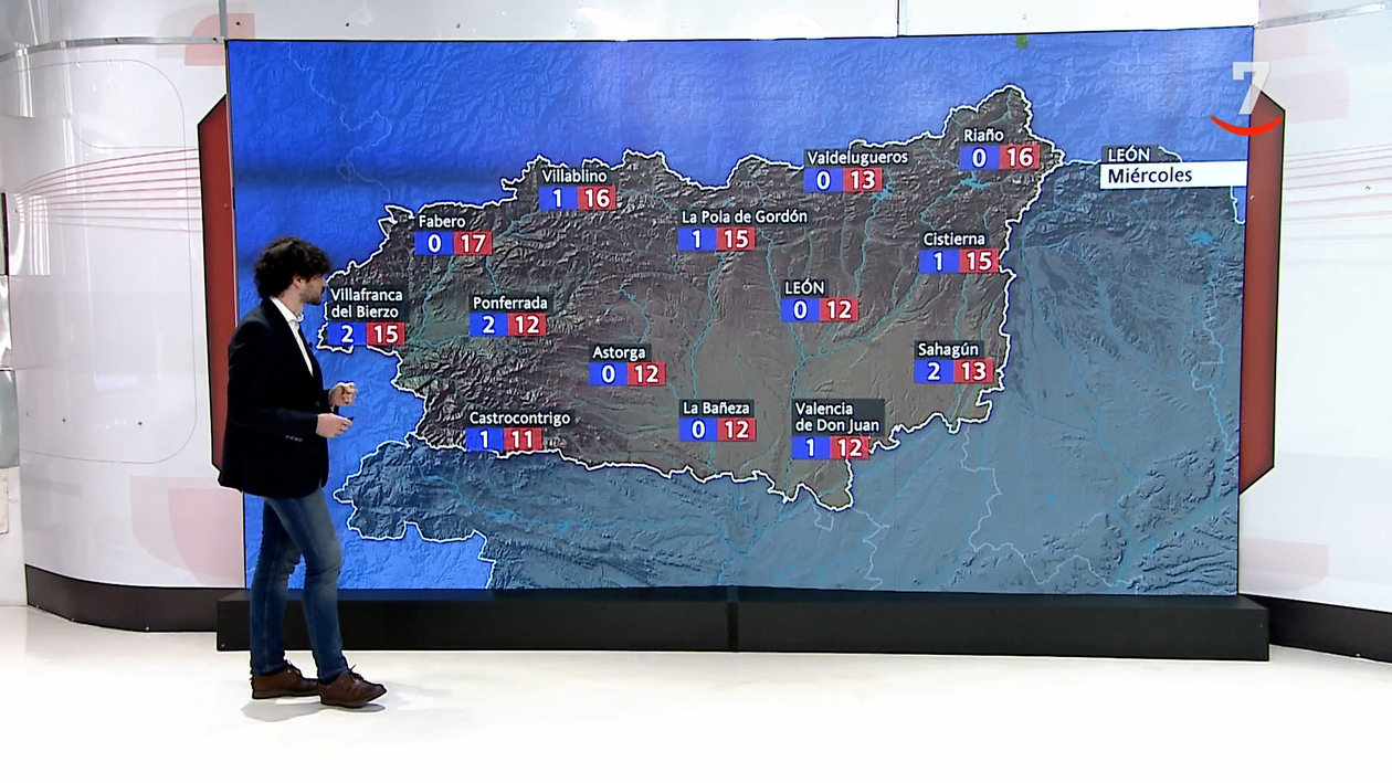 El tiempo en Castilla y León para el miércoles 25 de diciembre